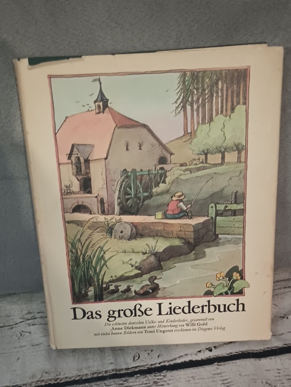 Das Grosfe Liederbuch Vintage Children's Song Book 1975
